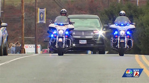 Fallen Virginia corrections officer Jeremy Hall makes final homecoming to Independence in processional