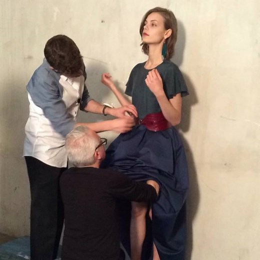 TIME-LAPSE Enjoy a backstage video capture of the shooting of the new PAULE KA SpringSummer 17 Lookbook released yesterday on Vogue Runway and Womenswear Daily #pauleka #paulekathenewlook #paulekaSS17 | PAULE KA