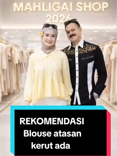 Mybamus Liora Rubber Blouse Atasan Kerut dada lengan panjang wanita #liora#Rubber#wanita#fyp#Viral