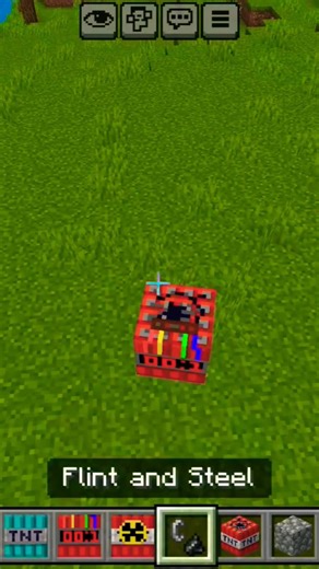 Timer TnT In Minecraft🔥New Timer Tnt Mod For Minecraft🔥 #minecraft #shorts #ytshorts #gaming