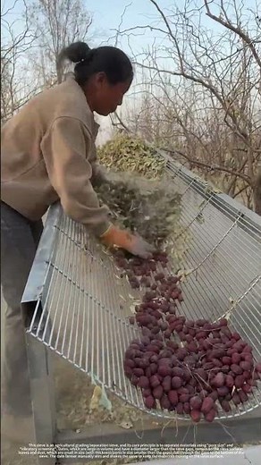 Separate materials using "pore size" and "vibratory screening"