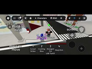 My Mobile button set up in jjs