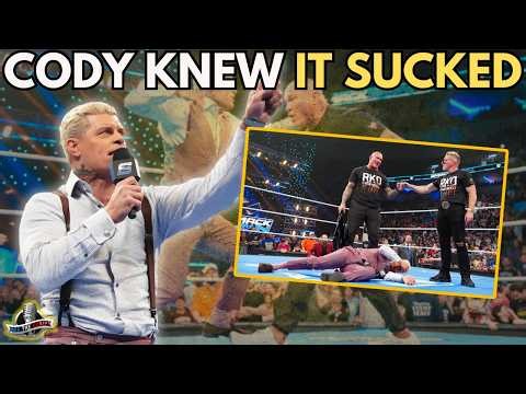 Cody Rhodes FORCED TO CUT SHOOT PROMO After Pat McAfee Ruined WrestleMania