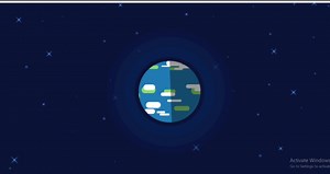 The Earth scss & javascript 🌎🌍#htmlcss #javascript