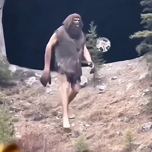 ¡Captan a un GIGANTESCO cavernícola saliendo de una cueva oculta! 🏔️🦴
