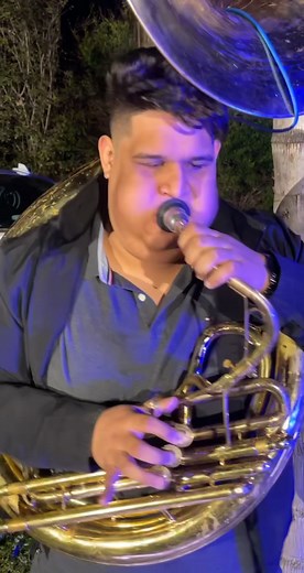 Masterful Big Cheeks Blow Performance by Regional Mexican Black Trumpet Player