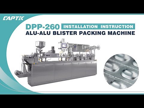 Installation Guide | ALU ALU | Blister Packing Machine DPP-260 | Mold Exchange Instruction