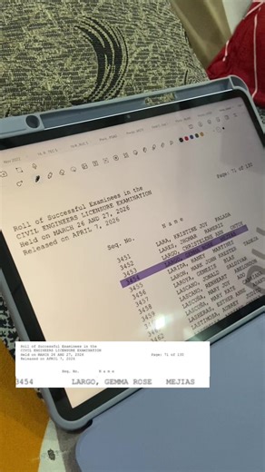 waiting is over, i am now an engineer thru God’s grace #RCE #boardpasser #fyp #GodisGood #celemarch2026