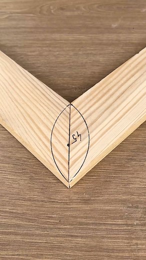 Wood 45° corner cut technique | Craft Pop Max
