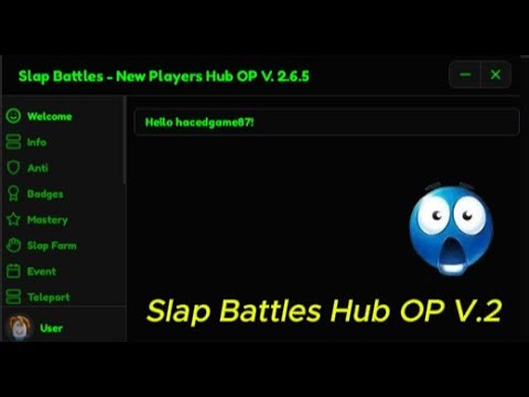 Slap Battles Hub OP V.2 Script (Updated)