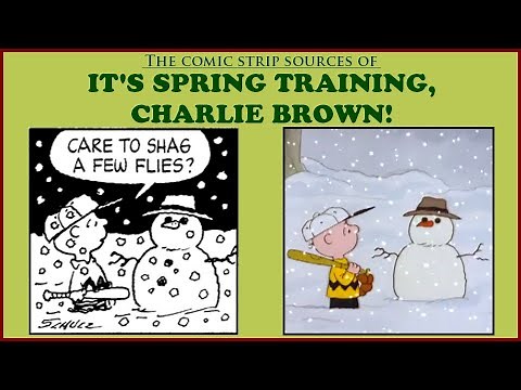 It's Spring Training, Charlie Brown!: all scenes based on individual Peanuts strips