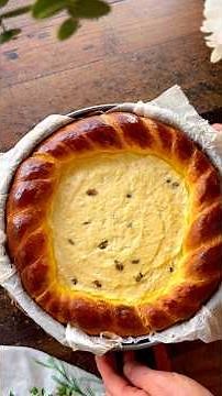 PASCĂ - A traditional dessert from Romania and Eastern European countries, typical of Easter (Ort...