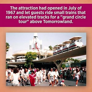 2.4K views · 57 reactions | Today In Disney History - The PeopleMover closed at Disneyland. | Inside the Magic | Facebook