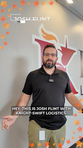 The holidays wouldn't be the same without hard-working truck drivers delivering goods across the country. In the spirit of the Thanksgiving season, Josh Flint, our Track & Trace Division Manager, gives his appreciation to all the drivers out on the road. 🚚 🦃 🍁 #logistics | KNX Logistics