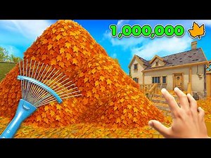 I Was Forced to Rake 1,000,000 Leaves!