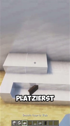 Building a couch #minecraft #shorts