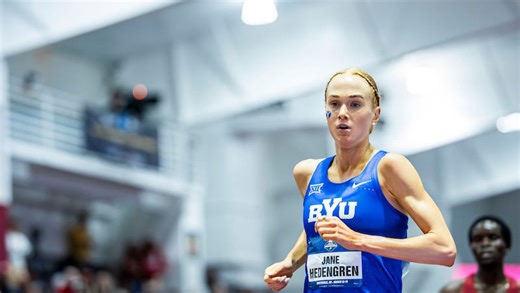 Jane Hedengren wins 2nd national title in 2 days for BYU, Carter Cutting secures mile title for the Cougars