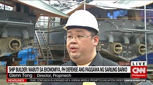 4.4M views · 10K reactions | Bilang isang pulu-pulong bansa, malaking bahagi ng karagatan ng Pilipinas ang kailangang bantayan ng mga awtoridad. At sa gitna ng tensyon sa West Philippine Sea, sinasabi ng isang lokal na ship builder na mahalagang magkaroon ang bansa ng self-reliance pagdating sa paggawa at pagpapanatili ng defense assets gaya ng mga barko. May ulat si Gerg Cahiles. | NewsWatch Plus Philippines | Facebook