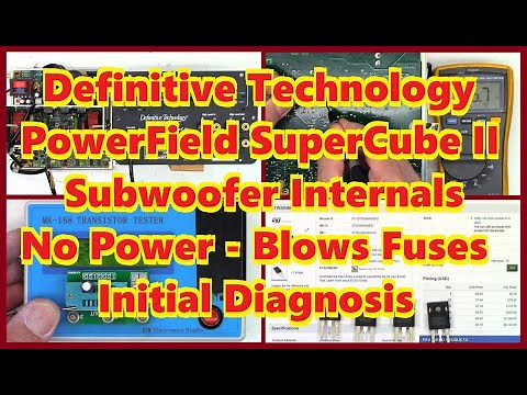 Powerfield SuperCube II by Definitive Technology - Blows Fuses! - SuperCube 2