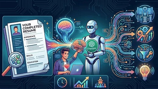 Best ChatGPT prompts to create a professional and ATS friendly resume in minutes