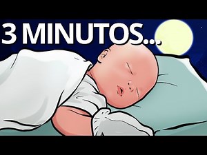 CANCION DE CUNA PARA DORMIR BEBÉS EN 3 MINUTOS! Sonido Blanco Para Bebé Recien Nacido