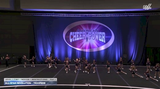 All-Star Revolution - TROOPERS [2026 L1 Tiny - Novice - Restrictions Day 1] 2026 Cheer Power Showdown