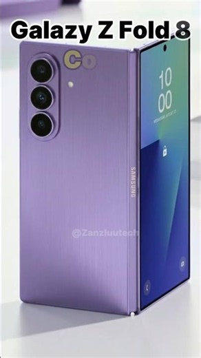 Samsung Galaxy Z Fold 8 Ultra | New Colors Look Amazing!