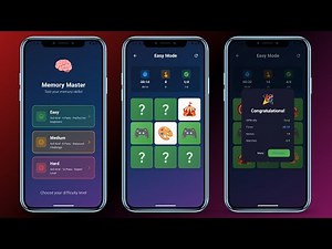 Complete Memory Card Game in Flutter - Flutter Tutorial