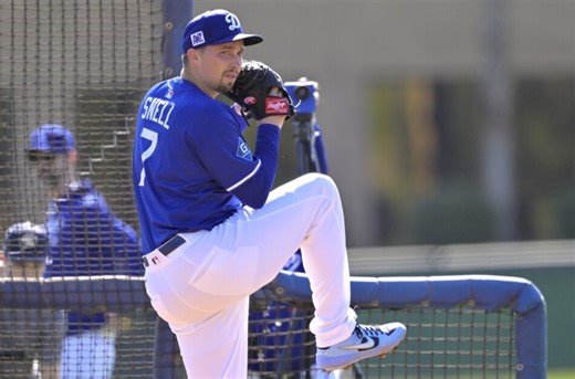 Dodgers Spring Training: Blake Snell Makes First Cactus League Start