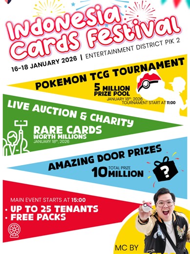 Join the Excitement at the Indonesia Cards Festival!