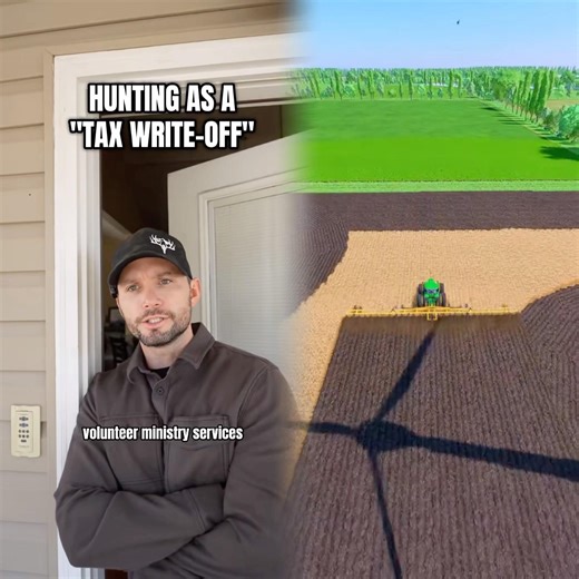 When you write-off hunting on your taxes.