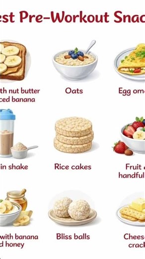 Best Pre-Workout Snacks for Energy & Fat Loss 💪
