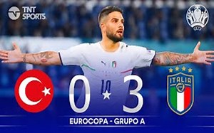 Turquía 0 - 3 Italia  EUROCOPA 2021 - Grupo A