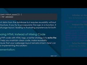 How to Effectively Reuse PHP Code within HTML without Breaking Layouts