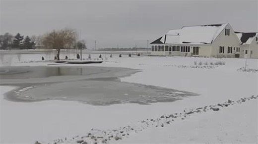 Ice forming on Indiana's ponds and rivers | What to watch for