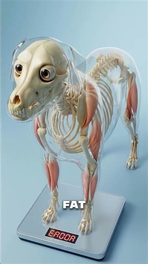 The Science of Creatine for Dogs: What Happens to Their Muscles? 🧬 #CreatineForDogs #3DMedical