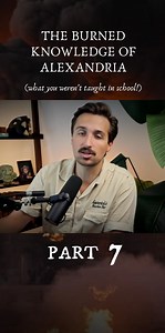 Was this a bad omen or a great sign? #LibraryOfAlexandria #ancient #AncientHistory #history #historian #ancientworld #AncientMysteries #anthropology #anthropologist #Egypt #AncientEgypt #AlexanderTheGreat #egyptians | Luke Caverns