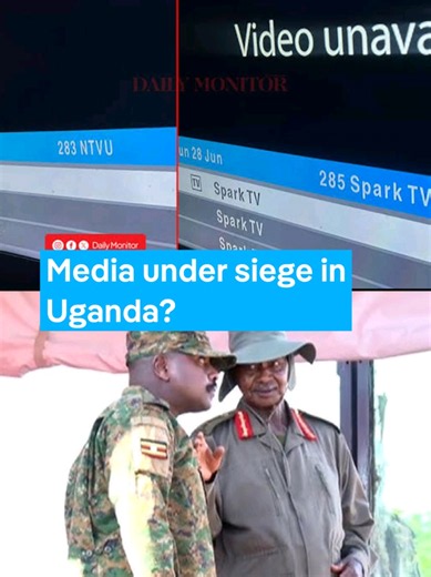 Uganda's press freedom is under renewed scrutiny after security forces surrounded Nation Media Group premises and forced NTV Uganda and Spark TV off air following a shutdown order by military chief Gen. Muhoozi Kainerugaba, the son of President Yoweri Museveni. The crackdown on one of East Africa's largest independent media houses has revived questions over how free Uganda's media really is, with press freedom groups long warning that journalists face intimidation, violence and pressure from sec