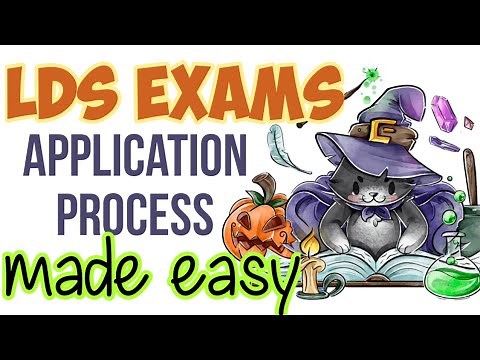LDS exam application - Part 1 and Part 2 overview