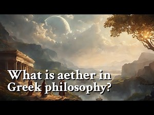 What is aether in Greek philosophy? Greek Mythology Story