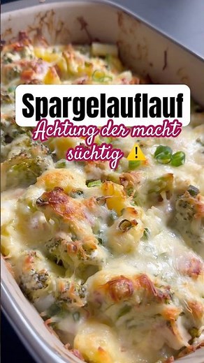 Spargel Kartoffel Auflauf mit Schinken 🥔🥦🧀 #cooking #recipe #easyrecipe #pasta #food