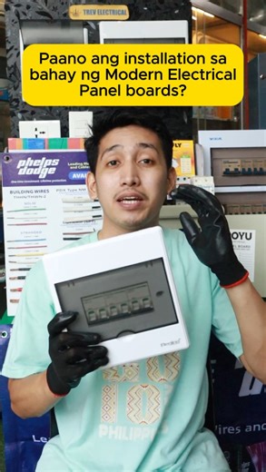 TIPS kung magpapagawa ka ng Modern na bahay: #breaker #distribution #Panel #metalpanels #Housewiring #modernhouse #miniature #trend #virals #fypシ゚viralシ | Trev Electrical