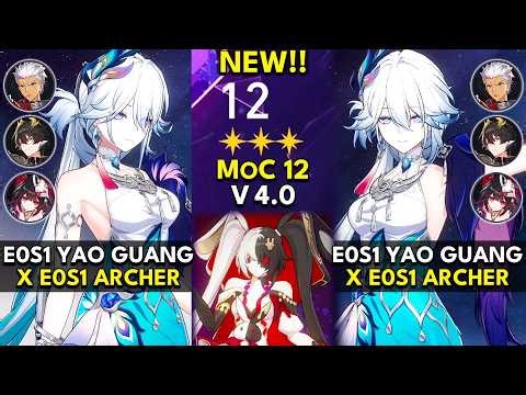E0S1 Yao Guang x Archer | Memory of Chaos Floor 12 (3 Stars) | HSR 4.0 Creator Exp Server