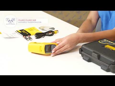 FLUKE FLUKE 568 - Infrared thermometer - UNBOXING