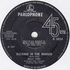 Billy Fury - Suzanne In The Mirror