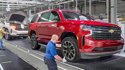 Tour of US Best Mega Factory Producing Brand New GM SUVs