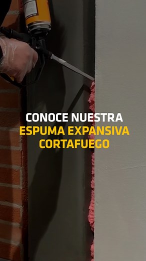7.7K views · 63 reactions | Rellena las zonas que requieran protección contra incendios ️en tus proyectos con Sika Boom®-420 Fire.  #Sika #Perú #Innovación | Sika Perú | Facebook