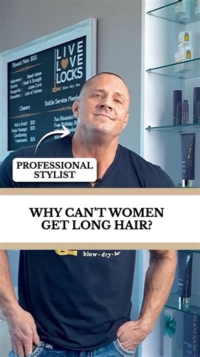 Long hair isn’t rare because it’s hard…it’s rare because most routines don’t support it. When hair is protected well enough that breakage stops, length becomes unavoidable. That shift is why some routines suddenly start delivering very different results. | Blowout Professor