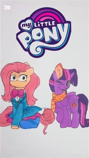 Cute Ponies drawing #art #drawing #disney #games #cartoon #cute #ponies