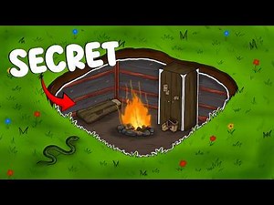 I Survived 7 Days in a SECRET Hideout in Rust…